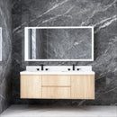 60 in. W x 30 in. H Rectangular Bathroom Mirror