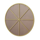 Wall Circular Mirror Metal Framed Mirror Round Vanity Mirror Dressing Mirror, For Bathroom, Living Room, Bedroom Wall Decor by Unique Piece Furniture