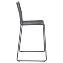 Jerome - Bar Chair (Set of 2) - Charcoal by HouseOfZazla