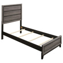 Watson Five-piece Twin Bedroom Set Grey Oak
