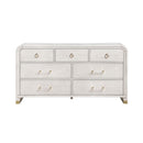Malco - Dresser With Gold Detailing - Oak by Unique Piece Furniture