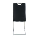Modern Dining Chairs With Padded Seat And Metal Legs by HouseOfZazla