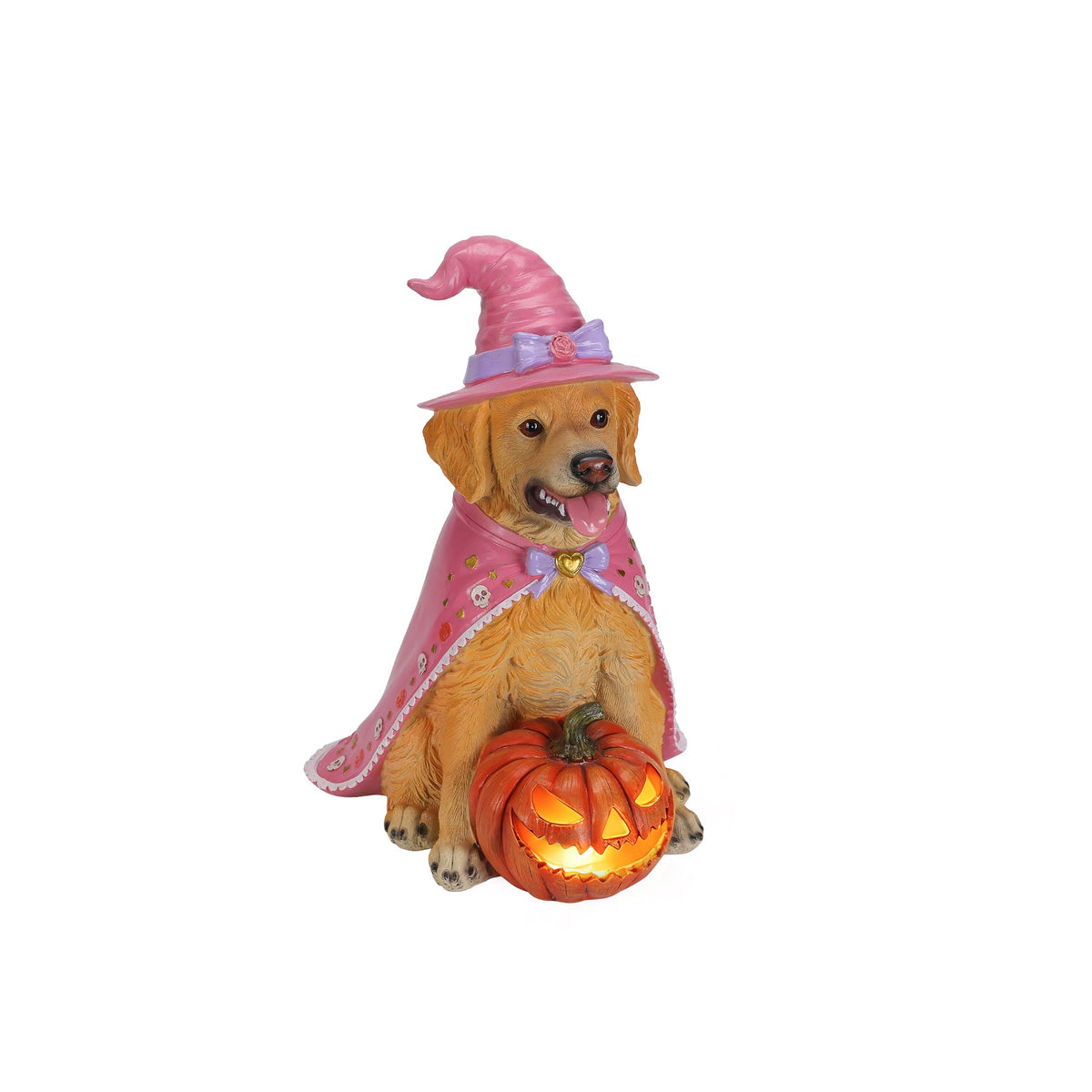 Halloween Golden Retriever Dog Statue, photo 8 of 10