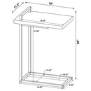 Stetsonia - C-Table With USB Charging Port by HouseOfZazla