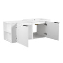 Modern Bathroom Vanity Sink Combo With Spacious Storage by HouseOfZazla