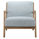 Mid-Century Style Lounge Chair With Upholstered Seat by HouseOfZazla