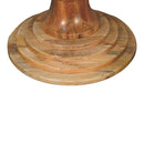Round Turned Dining Table - Oak by HouseOfZazla