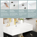 Bathroom Vanity, Combo Cabinet, Bathroom Storage Cabinet, Single Ceramic Sink by Unique Piece Furniture