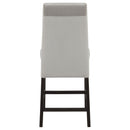 Upholstered Counter Stools (Set of 2) - Gray by HouseOfZazla