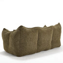Comfortable Dual Beanbag Chair With High Resilience Foam Core For 2 People by HouseOfZazla