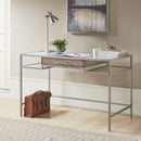 Adela - Writing Desk - Antique Silver by HouseOfZazla