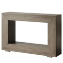 Narrow Entryway Storage Console Table With Open Shelf by HouseOfZazla