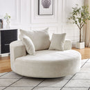 Swivel Chair With Rotating Base For Living Room