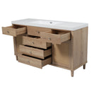 Bathroom Vanity With Sink, 5 Legs, Soft Close Drawers by HouseOfZazla
