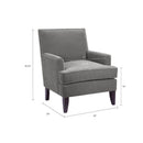 Colton - Track Arm Club Chair With Nailhead Trim by Unique Piece Furniture