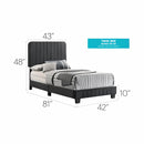 Channel Tufted Bed by HouseOfZazla