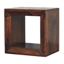 Solis - Open Side Table - Brown by Unique Piece Furniture
