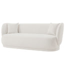 Siri - Upholstered Sofa - Cream by HouseOfZazla