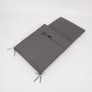 2 Piece Outdoor Chaise Lounge Cushion Set, Replacement Cushions For Patio Furniture by HouseOfZazla