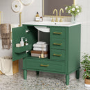 Traditional Bathroom Vanity Set With Soft Close Doors by Unique Piece Furniture