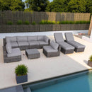 Seating Set With Cushions Handcrafted Wicker Design by HouseOfZazla