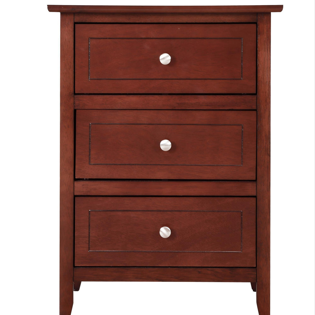 Dove Tailed Drawers 3 Drawer Nightstand, photo 15 of 20