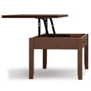Artisan - Lift Top Coffee Table - Russet Brown by HouseOfZazla