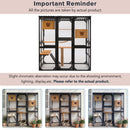 Outdoor Cat Enclosure With Sleeping Houses, Jumping Platforms, Scratching Post by HouseOfZazla