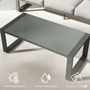 Modern Outdoor Sofa Set With Coffee Table