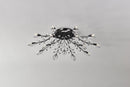 15-Light Chandelier Crystal Ceiling Lamp