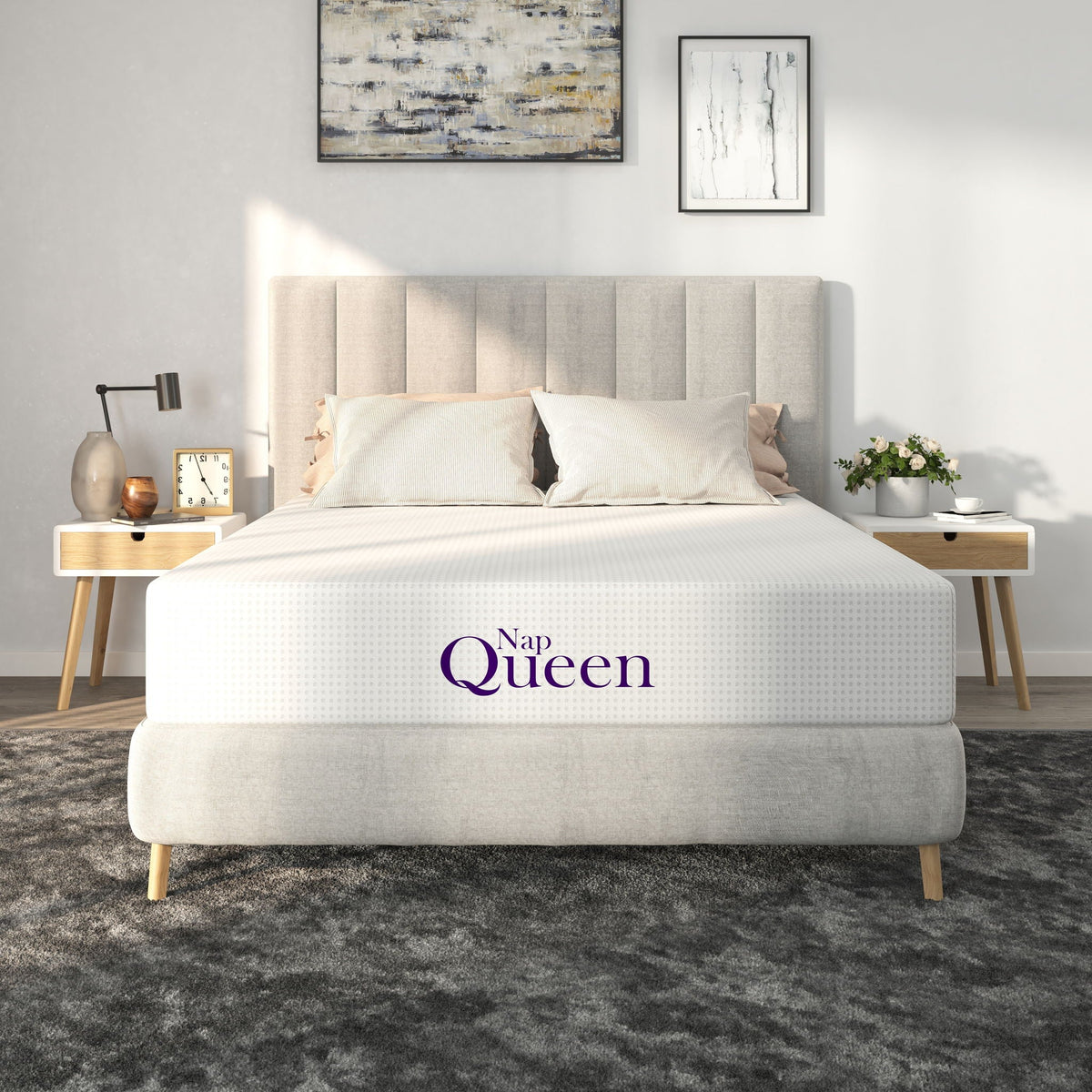 10" Charcoal Memory Foam Mattress, photo 8 of 10