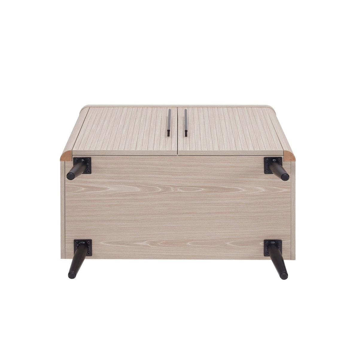 Jodie - Fluted Accent Cabinet - Oak, photo 10 of 11