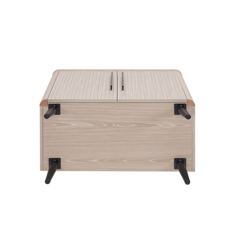 Jodie - Fluted Accent Cabinet - Oak, photo 10 of 11