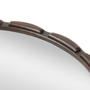 Round Wood Wall Mirror - 31.5"
