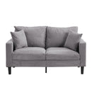 Modern Upholstered 2 Piece Sofa Set With 3 Seater And 2 Seater by Unique Piece Furniture
