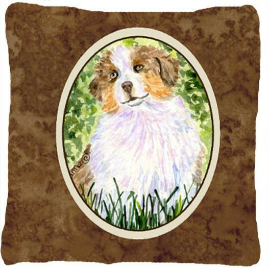 Australian Shepherd Decorative   Canvas Fabric Pillow