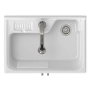 Kyle - Laundry Cabinet & Faucet And Stainless Steel Sink by Unique Piece Furniture
