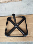 15x9ft Large Double-Sided Rectangular Outdoor Twin Patio Market Umbrella with light and base- taupe