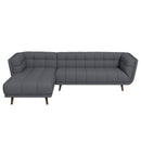 Addison - L Shape Sectional Sofa Tufted by HouseOfZazla