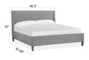 Lindon - Complete Upholstered Island Bed