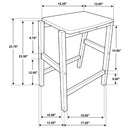 Cowichan - Backless Counter Stool (Set of 2) - White