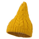 Acrylic Cable Design Beanie Hat