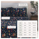 Turkish Cotton Christmas Flannel Sheet - Whittaker Collection by Great Bay Home