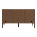 James Martin Myrrin 60" Double Bathroom Vanity, Mid-Century Walnut