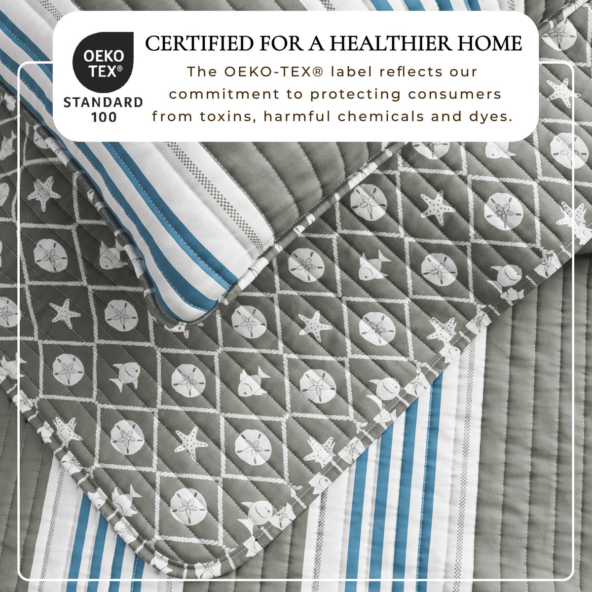 St. Croix Collection Coastal Quilt Set, photo 2 of 6