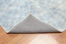 5' x 7' Handmade Graphic Area Rug Contemporary 100% Wool Blue