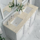 James Martin Bristol 60" Double Bathroom Vanity, Bright White