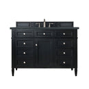 James Martin Brittany 48" Single Bathroom Vanity, Black Onyx