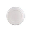 9.8 inch White Ceramic Pot with Wooden Stand