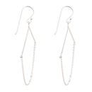 Chained Up Sterling Silver Earrings